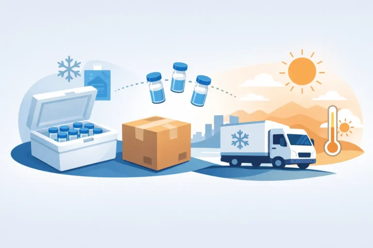 When Ambient Shipping for Peptides Is Defensible
